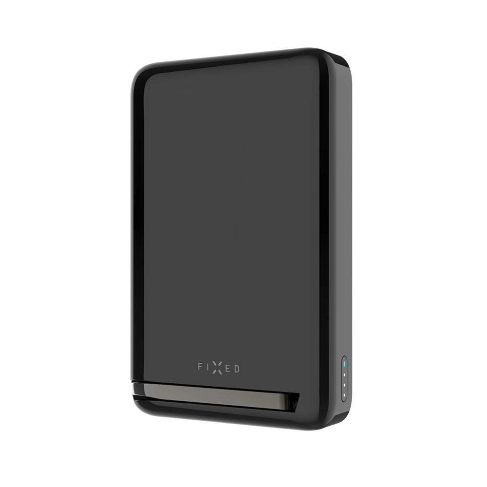 Spoljna bežična baterija Fixed MagZen 10 Pro, 10000mAh, 30W, PD + FQI, 1 x QI - 1 x USB-C, Crna