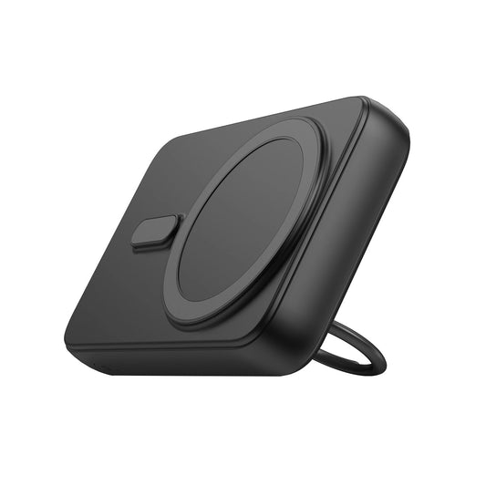 Spoljna baterija Wireless Joyroom JR-W050, 10000mAh, 20W, QC + PD + FQI, 1 x QI - 1 x USB-A - 1 x USB-C, Crna