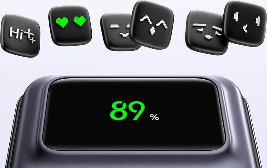 Spoljna baterija Wireless UGREEN PB571 Uno, 5000mAh, 20W, PD + FQI, 1 x QI - 1 x USB-C, Siva