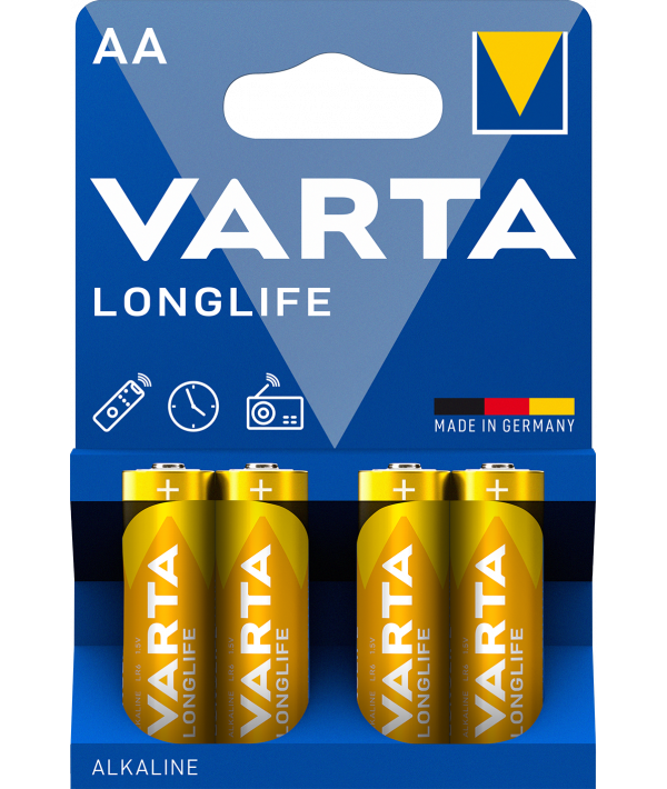 Baterija Varta Longlife 4106, AA / LR6, Set 4 komada
