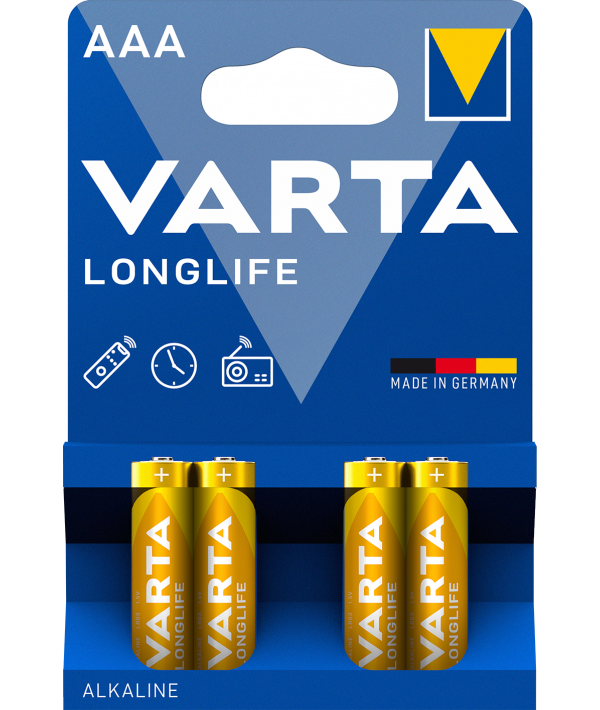Baterija Varta Longlife 4903, AAA / LR3, Set 4 komada
