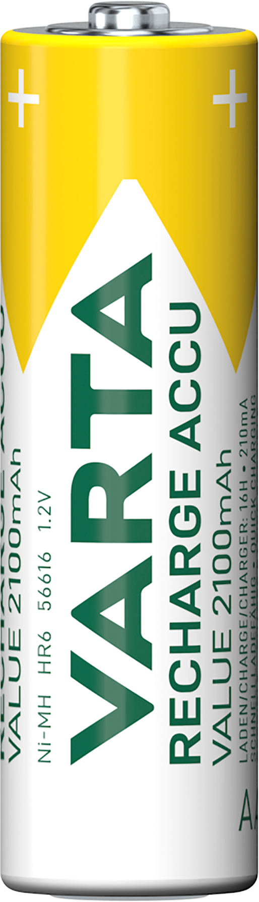 Baterija Punjiva Varta Professional, AA / LR6, 2100mAh, Set 4 komada