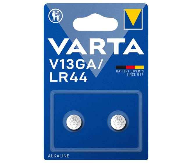 Baterija Varta, V13GA / LR44, Set 2 komada