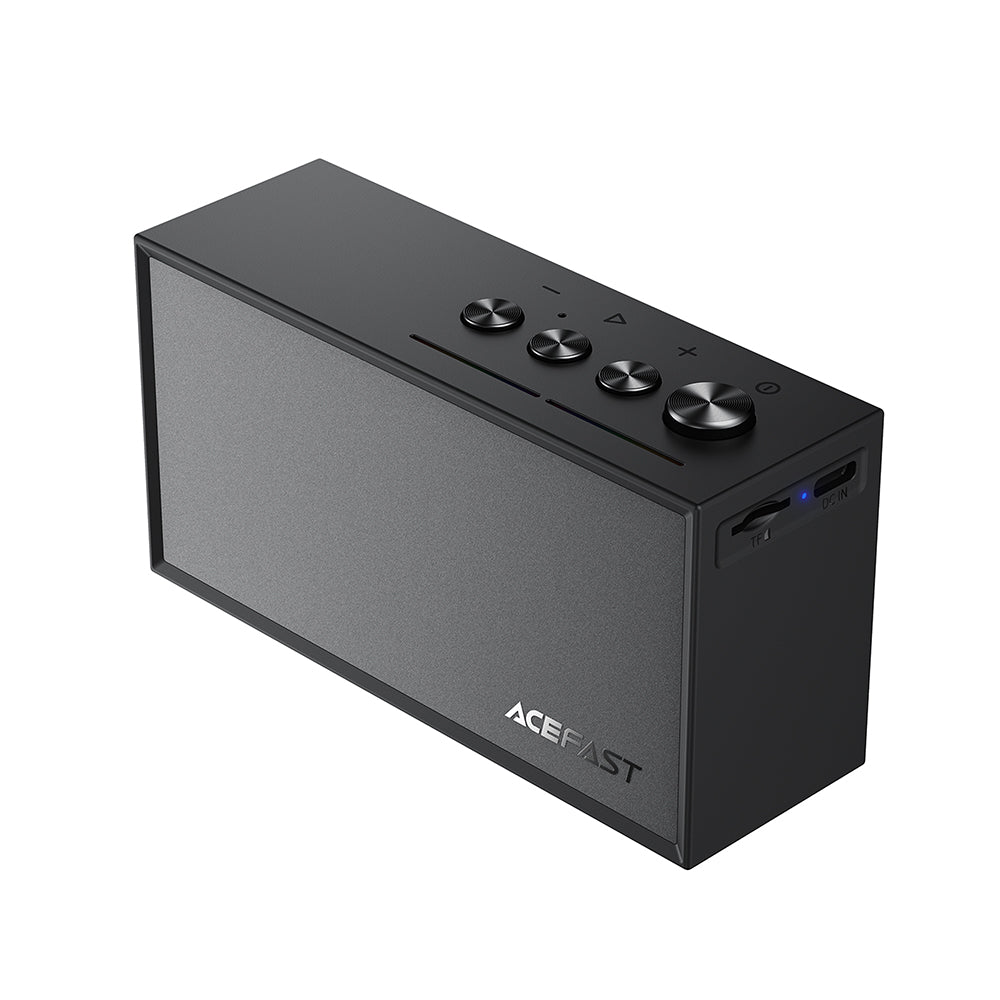 Bluetooth zvučnik Acefast K9 Go, 7W, TWS, RGB, Vodootporan, Crni
