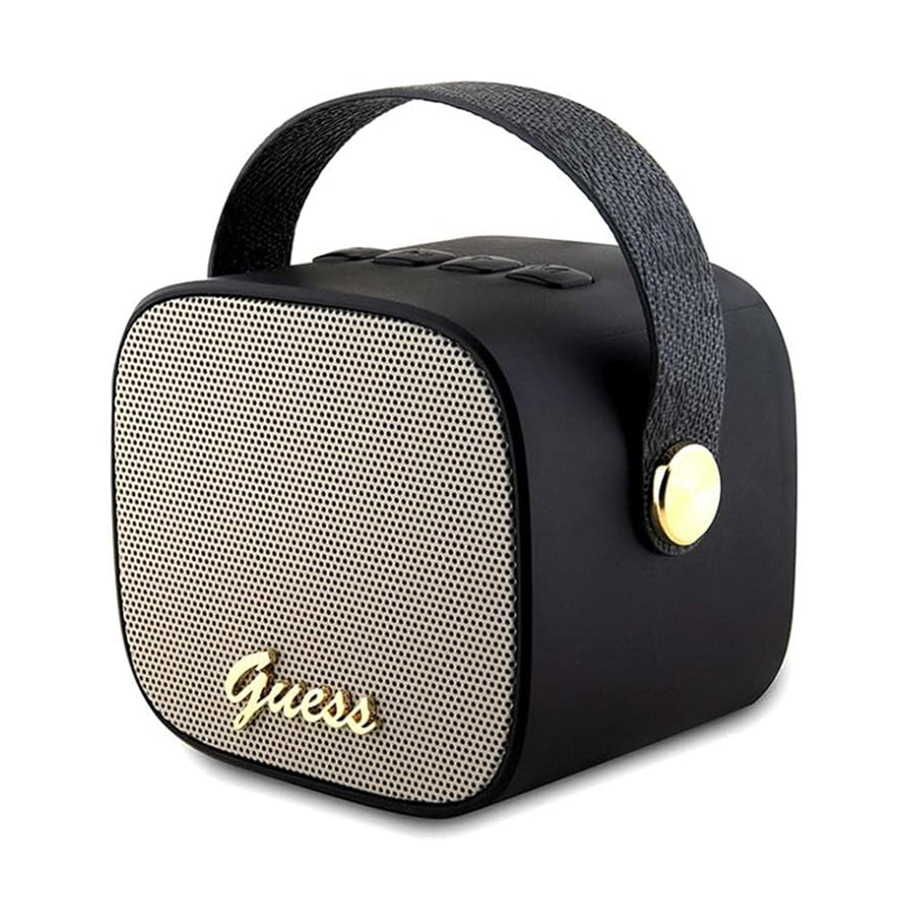 Prenosivi Bluetooth Zvučnik Guess 4G Script Logo, 5W, Crni