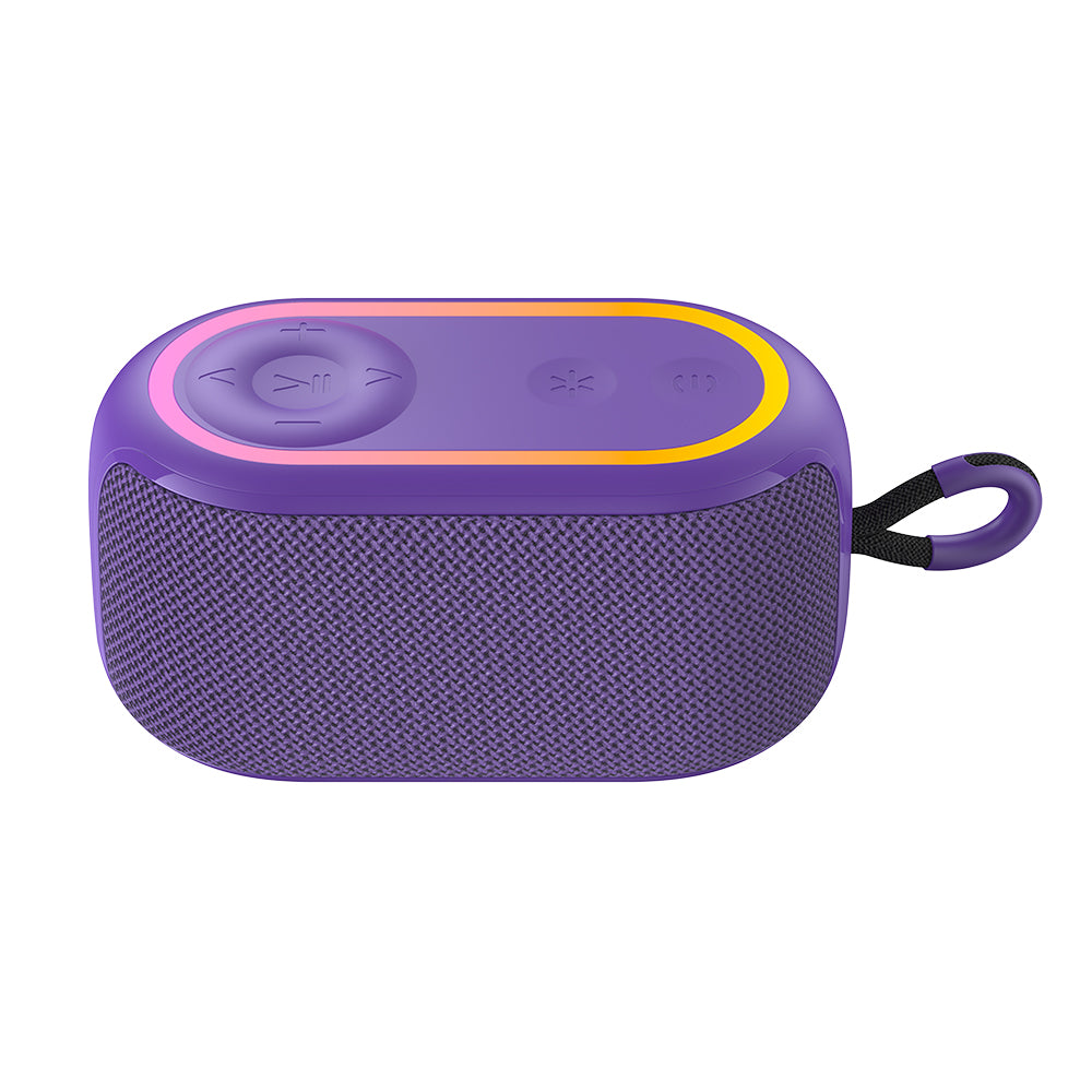 Prenosni Bluetooth zvučnik HAVIT SK809BT, 7W, RGB, Vodootporan, Ljubičasti