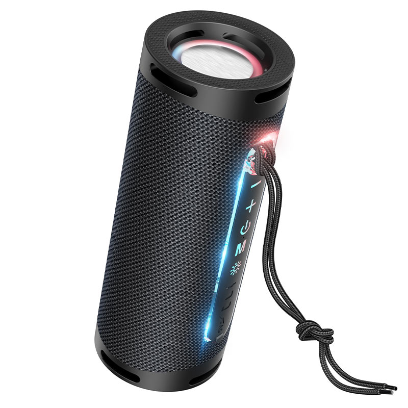Prenosivi Bluetooth zvučnik HOCO HC9 Dazzling Pulse Sports, 10W, TWS, RGB, Crni