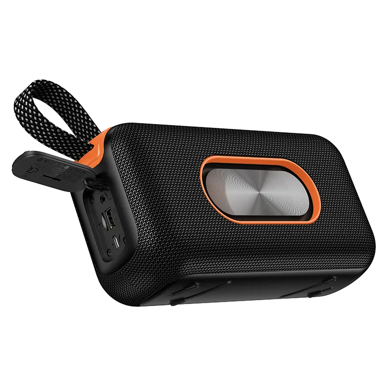 Prenosivi Bluetooth Zvučnik HOCO HC32, 2 x 10W, TWS, RGB, Crni