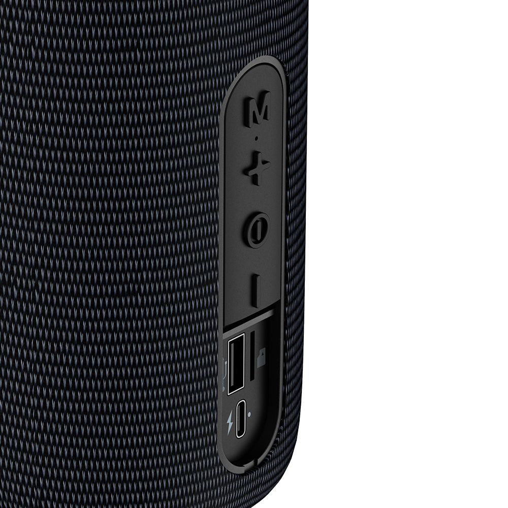 Prenosni Bluetooth zvučnik McDodo BS-1410, 2 x 5W, RGB, Vodootporan, Crni