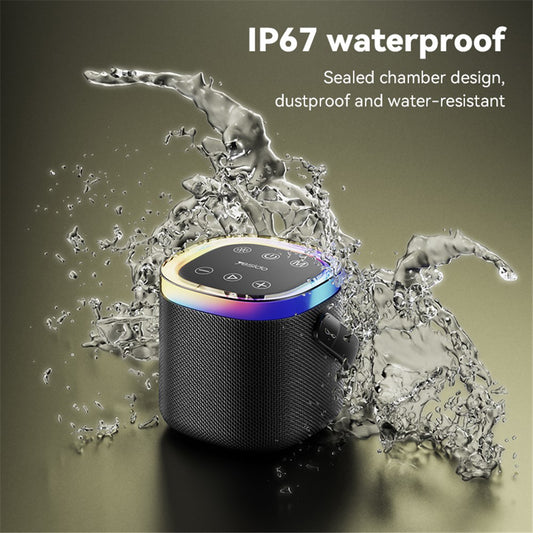 Prenosivi Bluetooth zvučnik Yesido YSW25, 5W, RGB, Crni