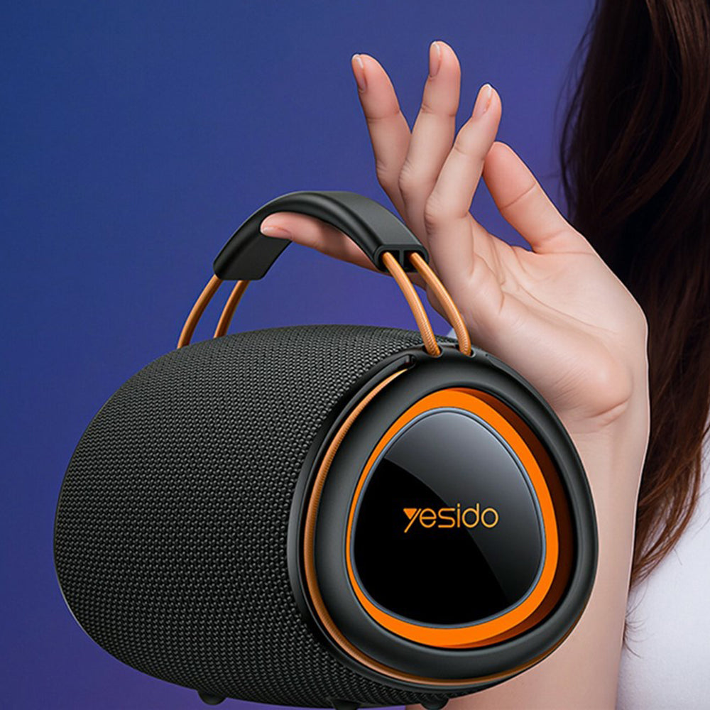 Prenosivi Bluetooth Zvučnik Yesido YSW39, 20W, TWS, RGB, Crni