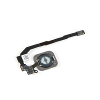 Sklop Tastera Menija Apple iPhone SE (2016) / 5s, sa trakom, Srebrni