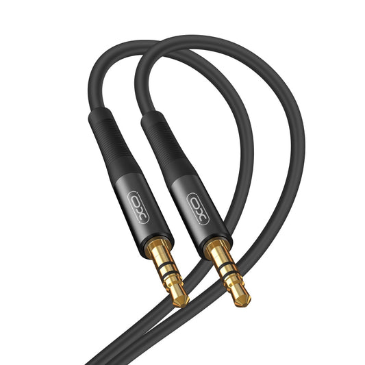 Audio kabl 3.5mm - 3.5mm XO Design NB-R175A, 1m, Crni