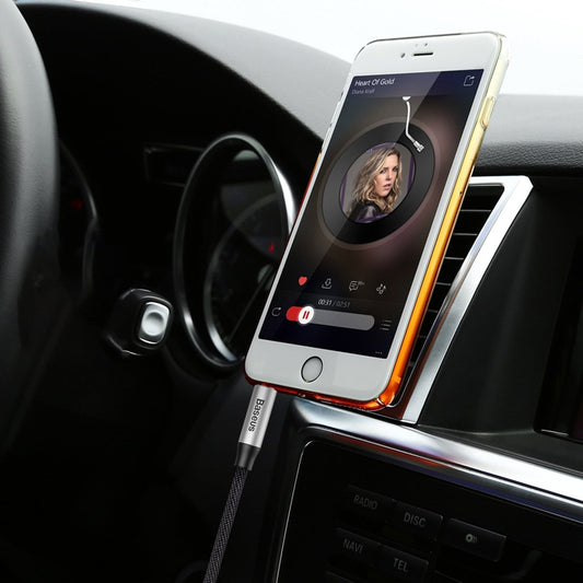 Audio kabl 3.5mm - 3.5mm Baseus Yiven M30, 1m, Crni CAM30-BS1