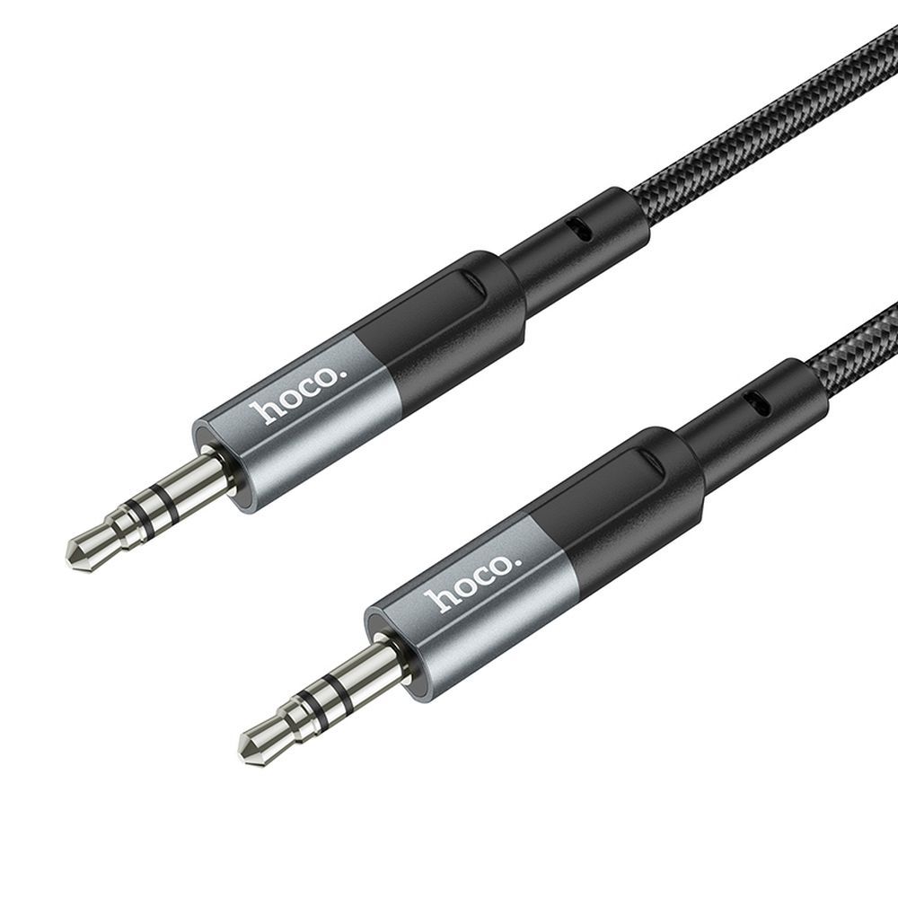 Audio kabl 3.5mm - 3.5mm HOCO UPA23, 1m, Sivi