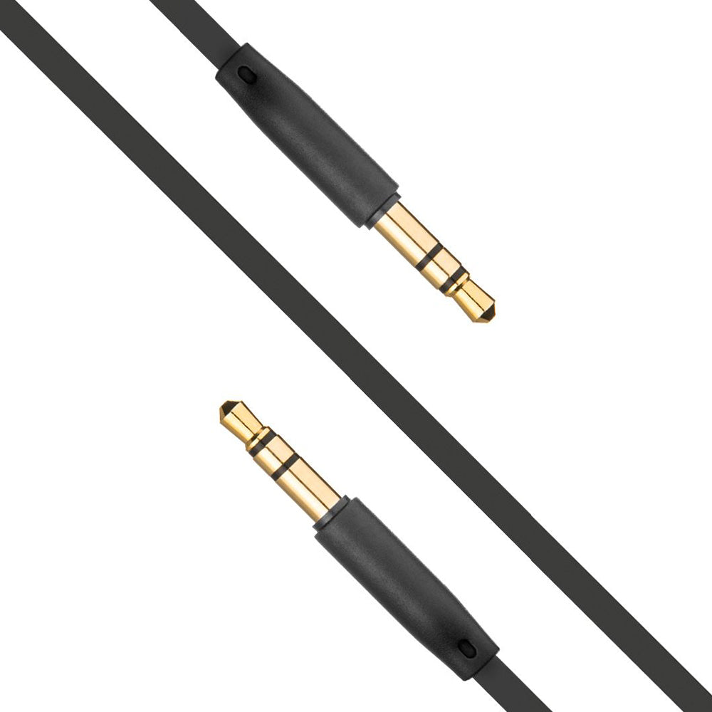 Audio kabl 3.5mm - 3.5mm Fixed, 1m, Crni