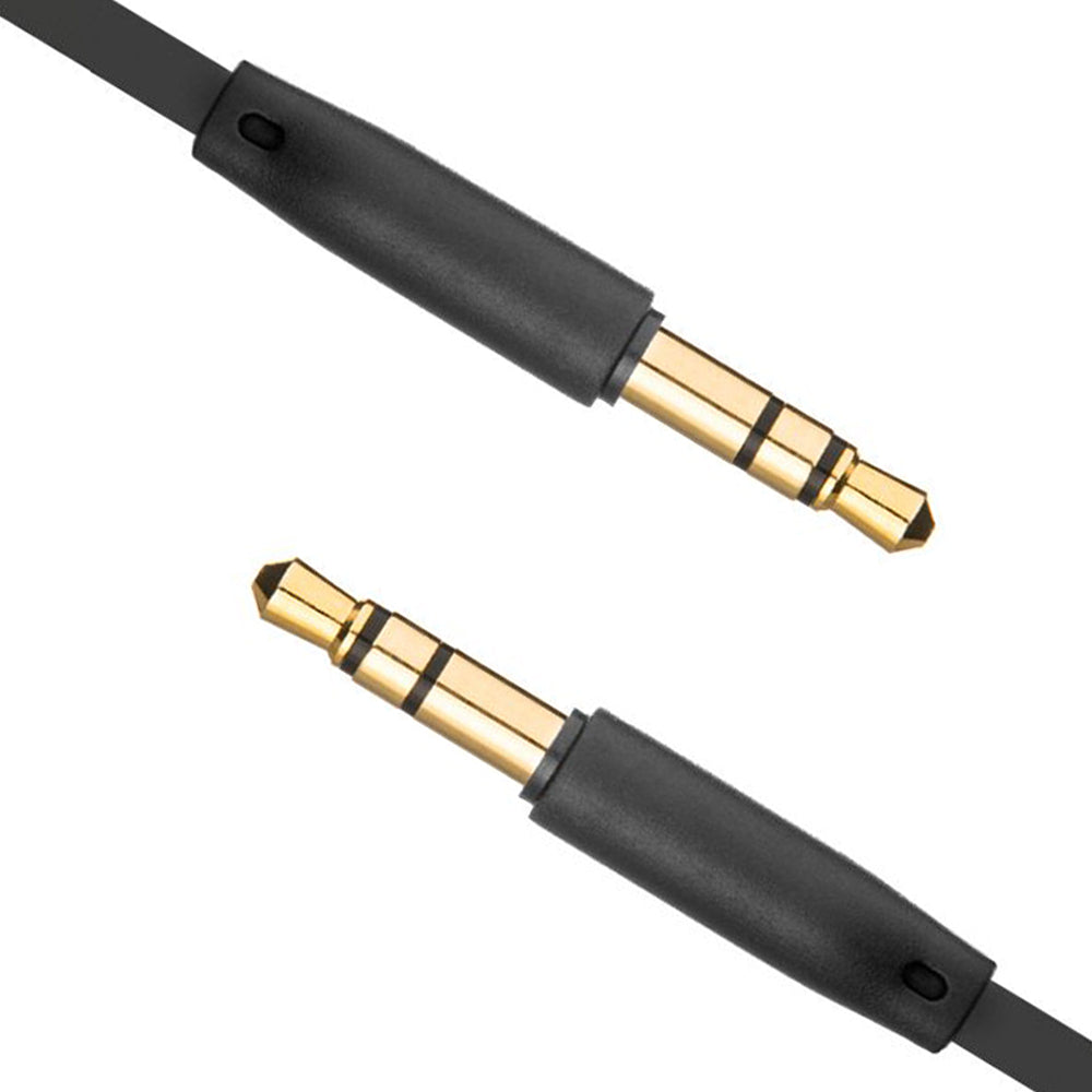 Audio kabl 3.5mm - 3.5mm Fixed, 1m, Crni