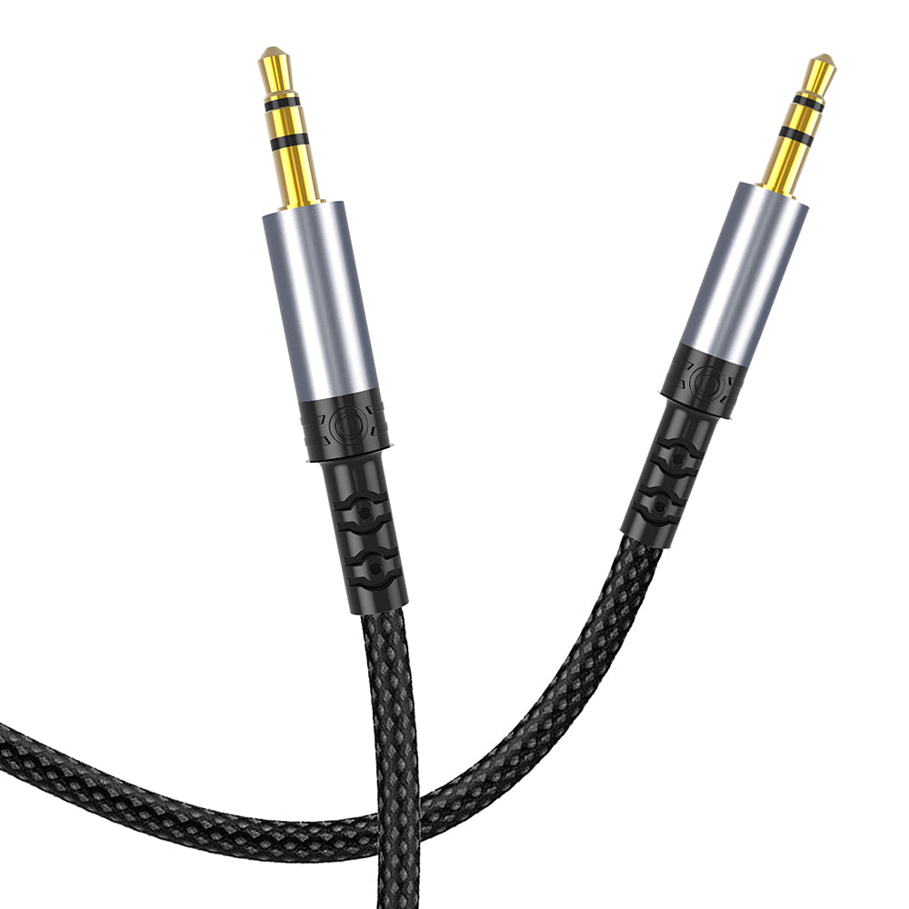 Audio kabl 3.5mm - 3.5mm Lito LA01D, 1m, Crni