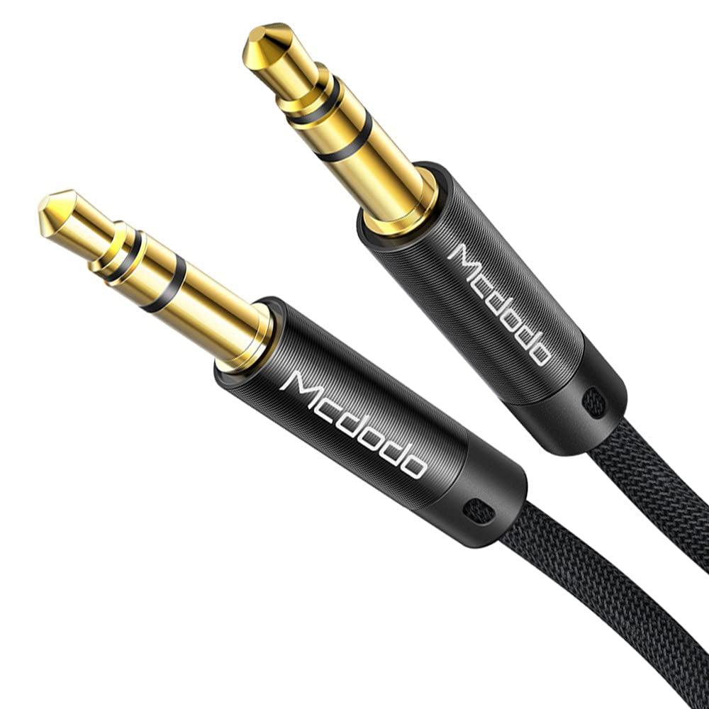 Audio kabl 3.5mm - 3.5mm McDodo CA-6640, 1.2m, Crni