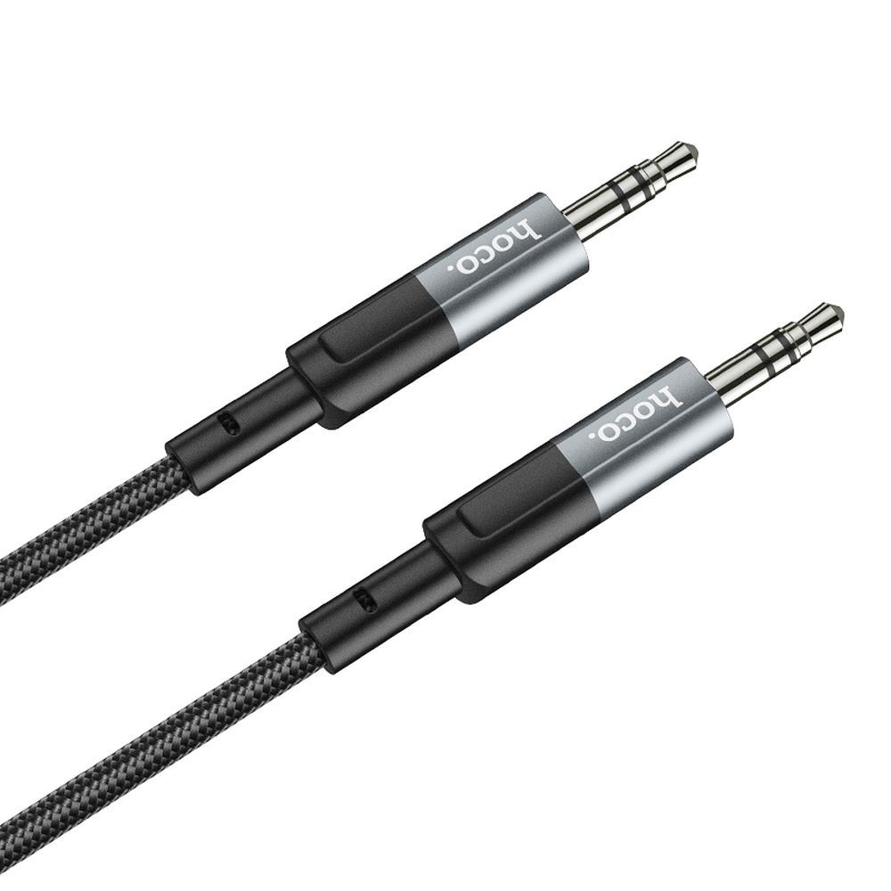 Audio kabl 3.5mm - 3.5mm HOCO UPA23, 1m, Sivi