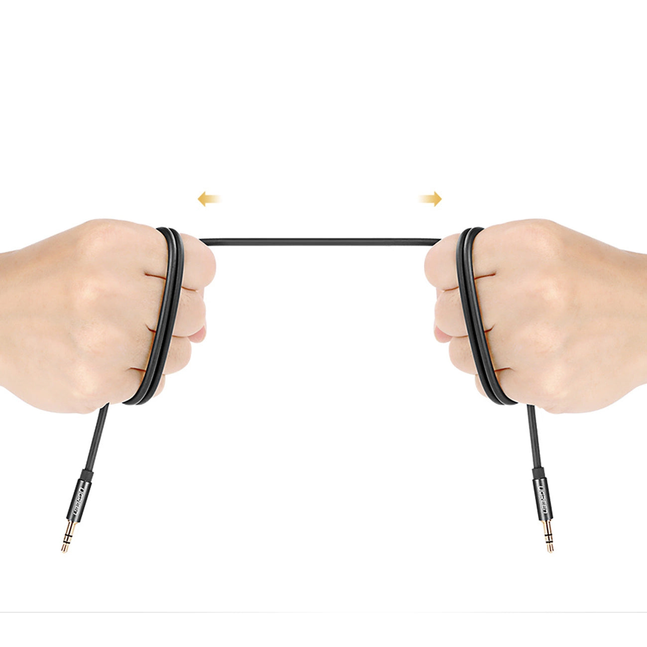 Audio kabl 3.5mm - 3.5mm UGREEN AV119, 1m, Crni