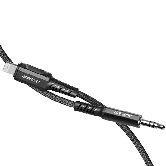 Audio kabl Lightning - 3.5mm Acefast C1-06, 1.2m, Crni