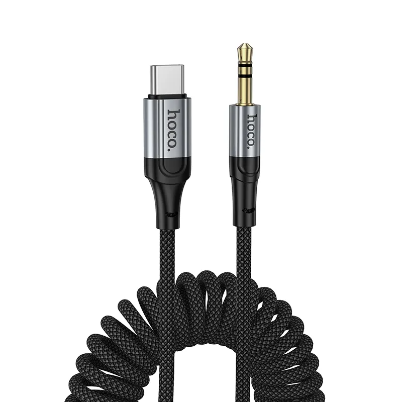 Audio kabl USB-C - 3.5mm HOCO UPA33B, 1.5m, Crni