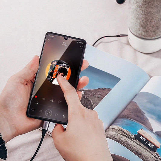 Kabl za Audio USB-C - 3.5mm UGREEN AV143, 1m, Sivi