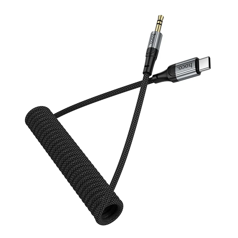 Audio kabl USB-C - 3.5mm HOCO UPA33B, 1.5m, Crni