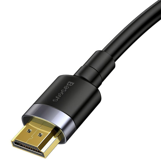 Kabl za video Baseus Cafule, HDMI - HDMI, 4K, 1m, Crni CADKLF-E01
