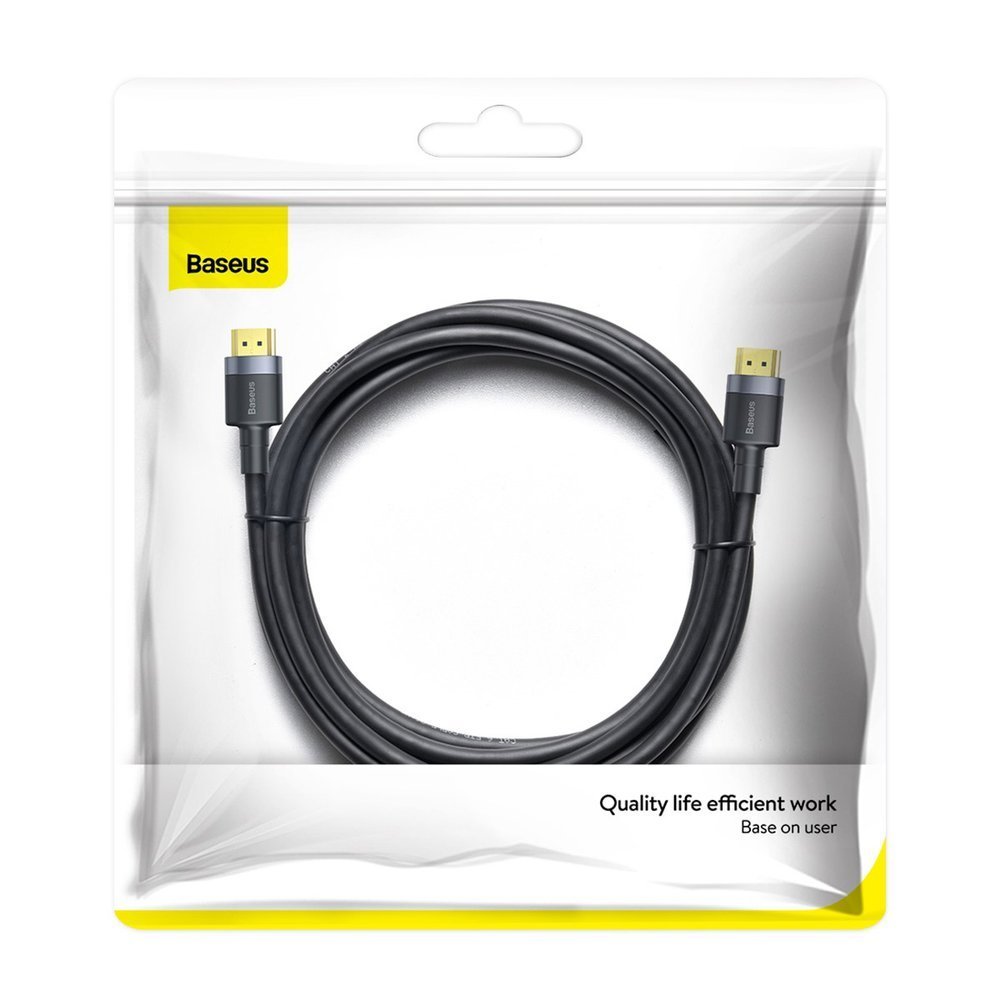 Kabl Video Baseus Cafule, HDMI - HDMI, 4K, 3m, Crni CADKLF-G01
