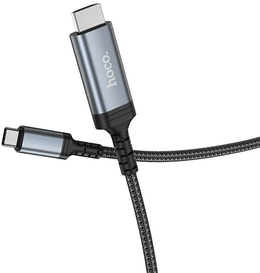 Audio i Video kabl USB-C - HDMI HOCO UA43, 1.8m, Sivi