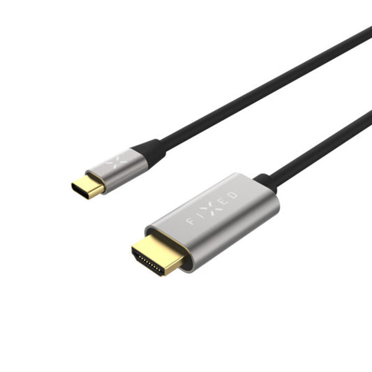 Audio i Video kabl USB-C - HDMI Fixed, 2m, Sivi