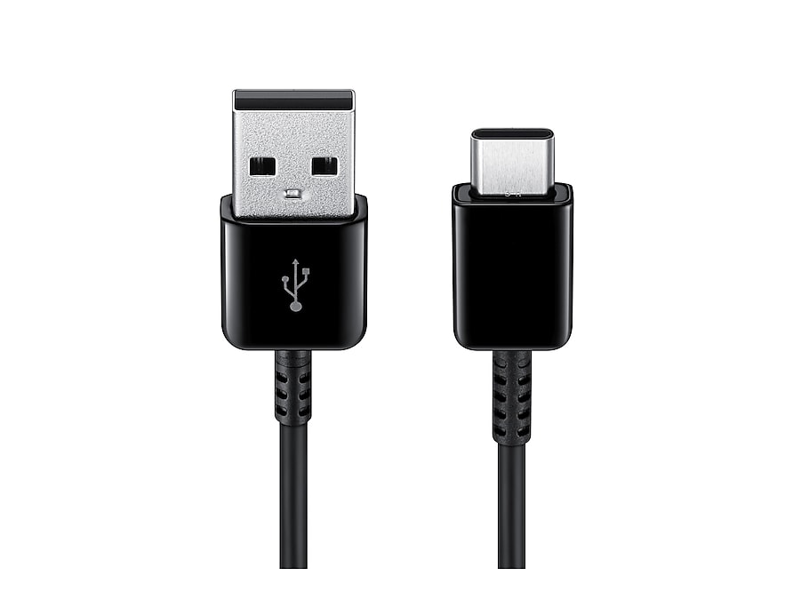 Kabl za prenos podataka i punjenje USB-A - USB-C Samsung 2-Pack, 25W, 1.5m, Crni EP-DG930MBEGWW