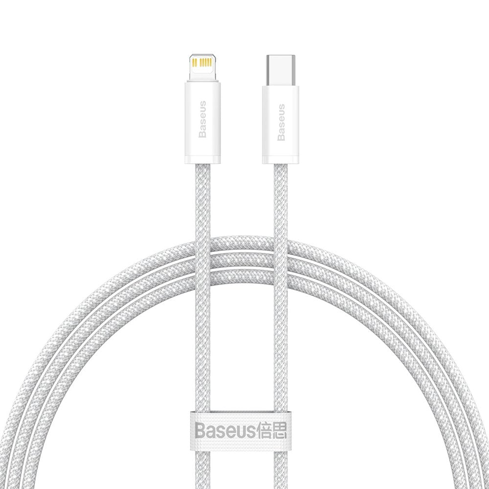 Kabl za Prenos Podataka i Punjenje USB-C - Lightning Baseus Dynamic Fast Charging, 20W, 2m, Beli CALD000102