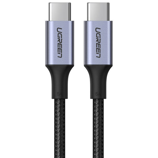 Kabl za Prenos Podataka i Punjenje USB-C - USB-C UGREEN US316, 100W, 1m, Sivi