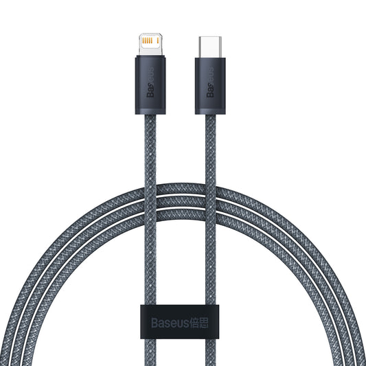 Kabl za podatke i punjenje USB-C - Lightning Baseus Dynamic Series, 20W, 1m, Sivi CALD000016