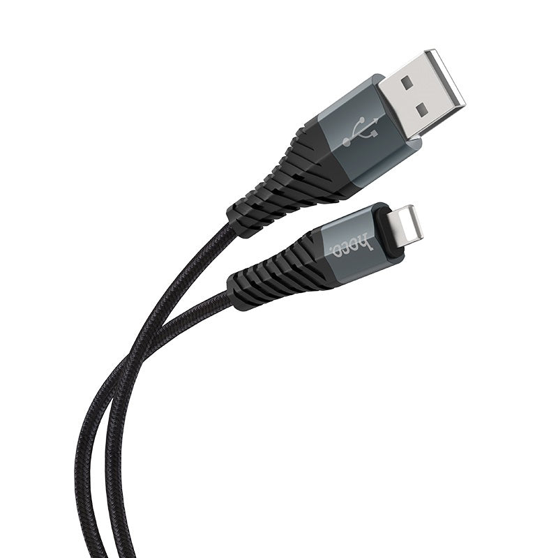 Kabl za Prenos Podataka i Punjenje USB-A - Lightning HOCO X38 Cool, 18W, 1m, Crni
