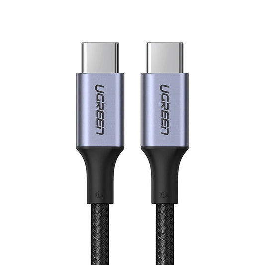 Kabl za prenos podataka i punjenje USB-C - USB-C UGREEN US316, 100W, 1.5m, Sivi