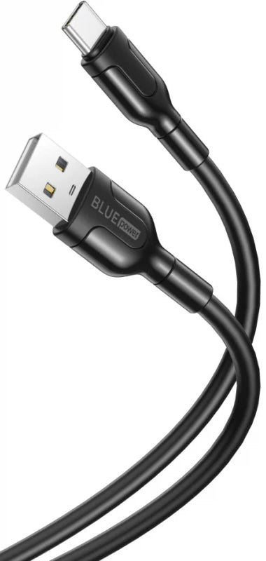 Kabl za podatke i punjenje USB-A - USB-C Blue Power BNB212, 18W, 1m, Bela