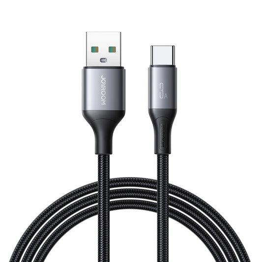 Kabl za prenos podataka i punjenje USB-A - USB-C Joyroom S-A28 Flash, 30W, 2m, Crni