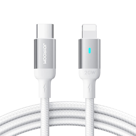 Kabl za prenos podataka i punjenje USB-C - Lightning Joyroom S-A10, 20W, 1.2m, Beli
