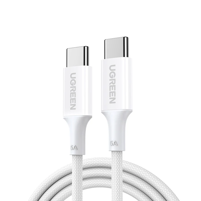 Kabl za prenos podataka i punjenje USB-C - USB-C UGREEN L502 (35221), 100W, 2m, Bela