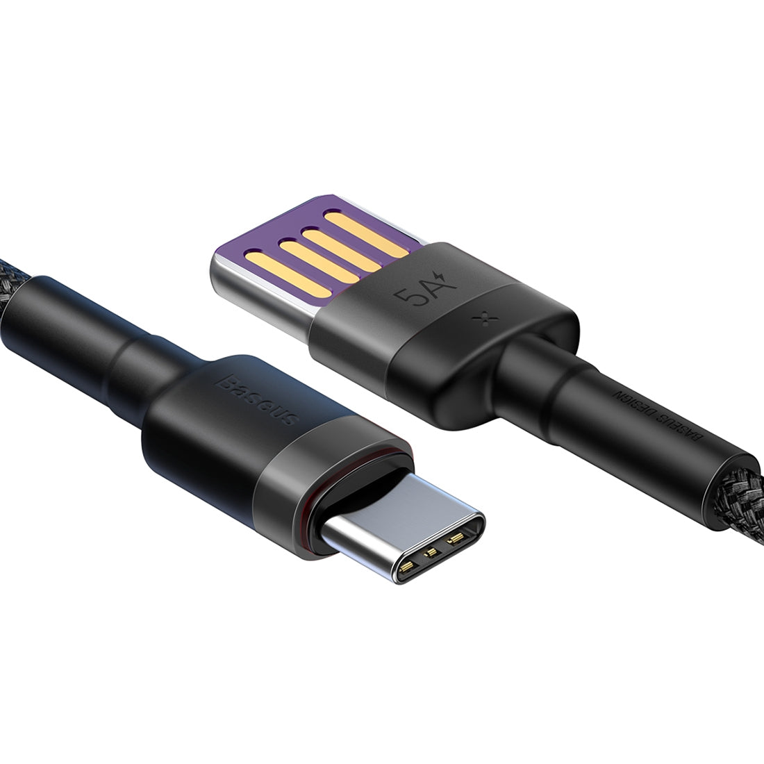 Kabl za podatke i punjenje USB-A - USB-C Baseus Cafule Special Edition, 40W, 1m, Sivi CATKLF-PG1
