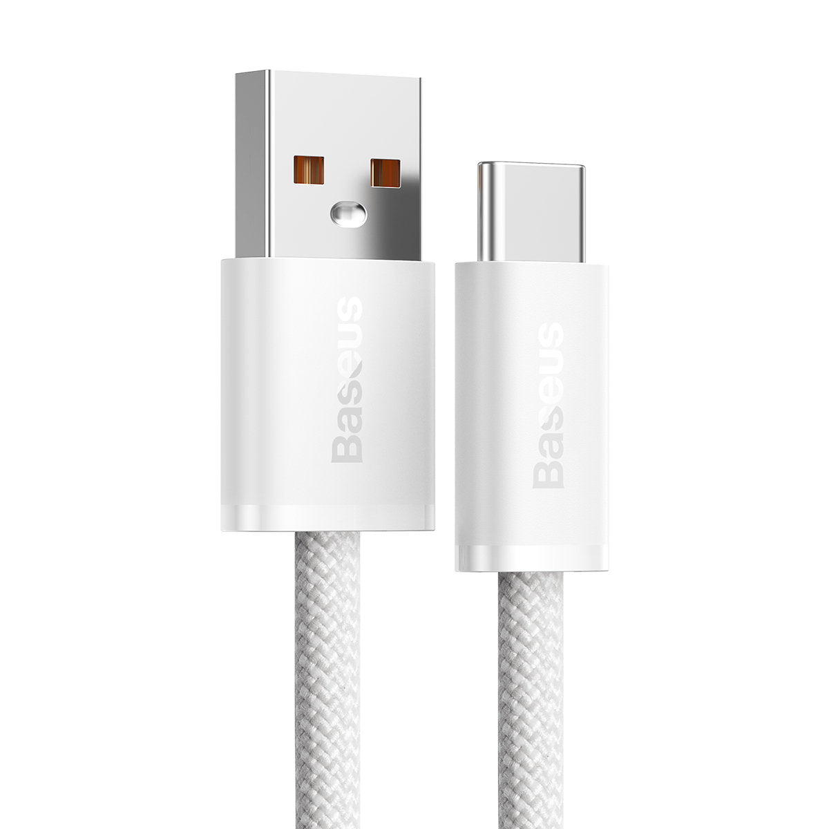 Kabl za Prenos Podataka i Punjenje USB-A - USB-C Baseus Dynamic Series, 100W, 2m, Beli CALD000702