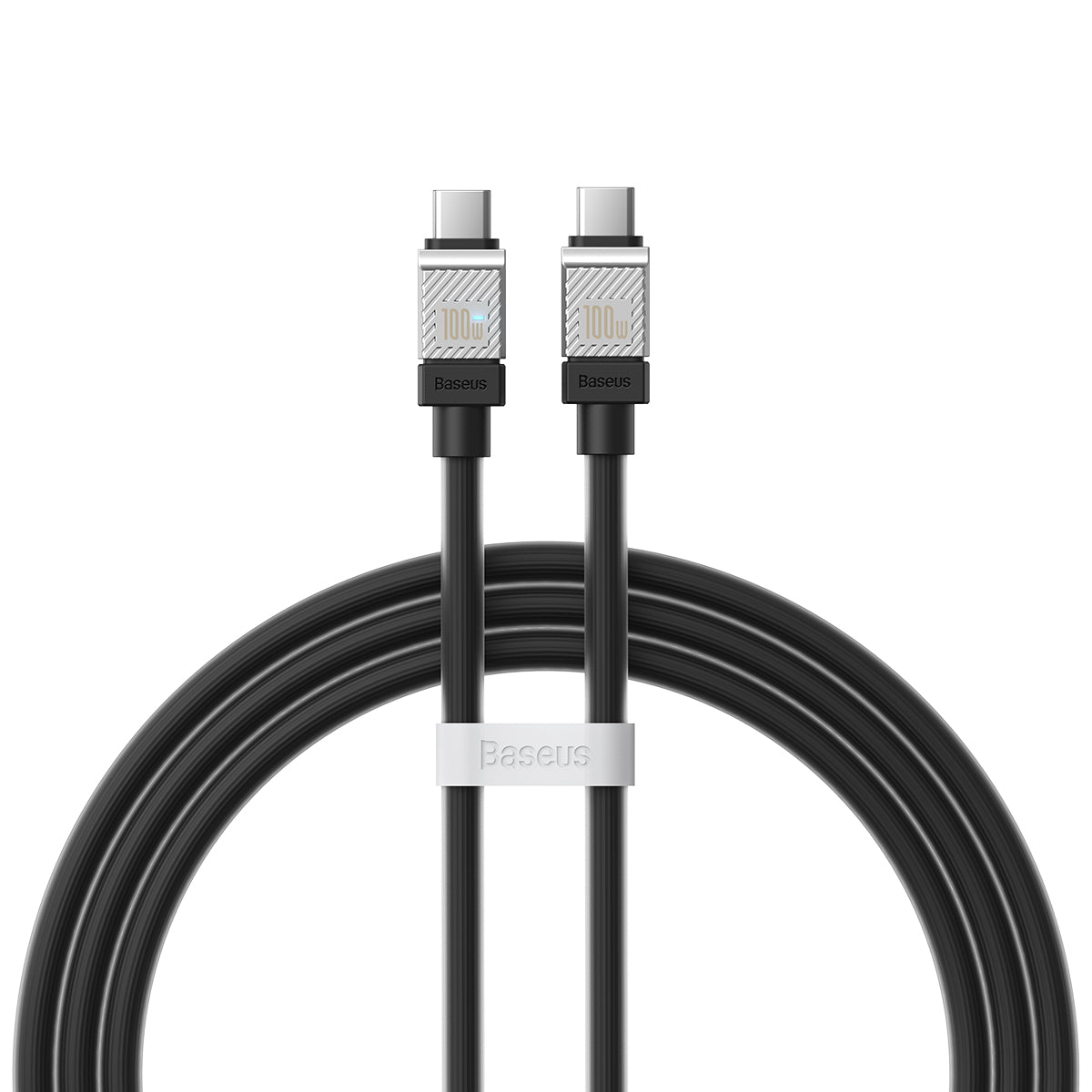 Kabl za prenos podataka i punjenje USB-C - USB-C Baseus CoolPlay, 100W, 1m, Crni CAKW000201