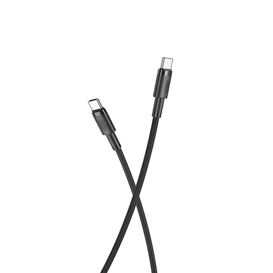 Kabl za Prenos Podataka i Punjenje USB-C - USB-C XO Design NB-Q199, 100W, 1.5m, Crni