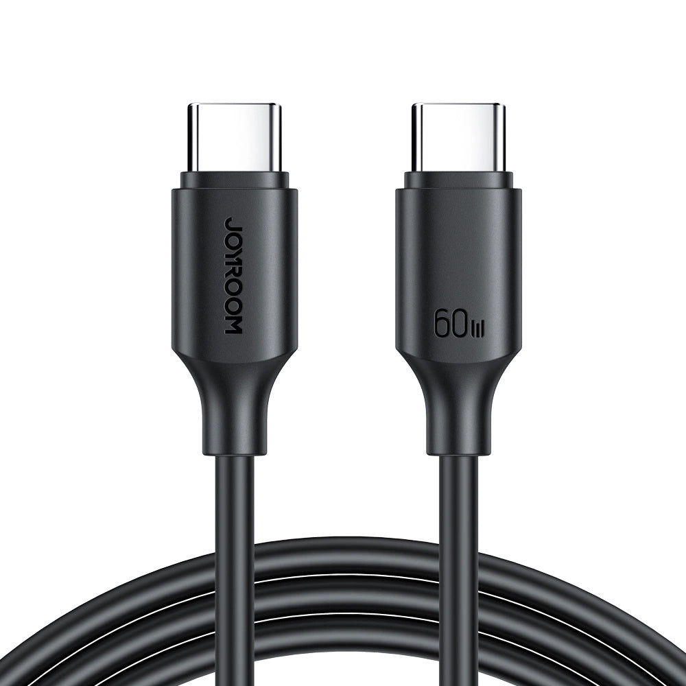 Kabl za prenos podataka i punjenje USB-C - USB-C Joyroom S-A9, 60W, 1m, Crni