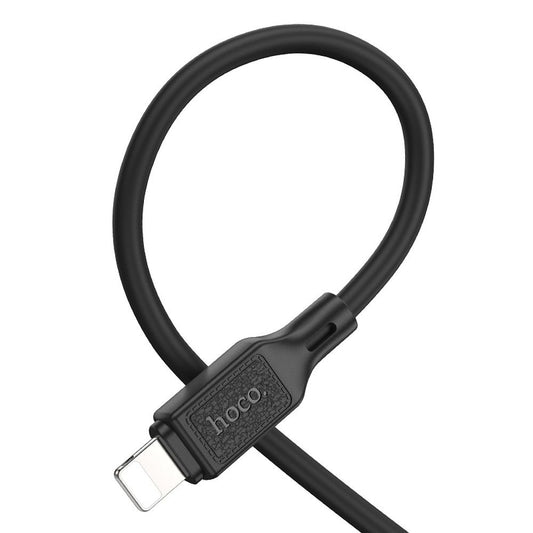 Kabl za prenos podataka i punjenje USB-A - Lightning HOCO X90, 18W, 1m, Crni