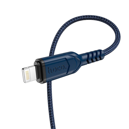 Kabl za podatke i punjenje USB-A - Lightning HOCO X59 Victory, 18W, 1m, Plavi